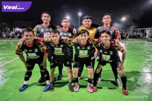 Tim Futsal SPFC Asal Desa Sungai Pinang Berhasil Melaju Ke Semi Final Azizah Cup 2022. Foto : Viralsumsel/Eci