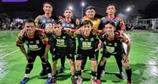 Tim Futsal SPFC Asal Desa Sungai Pinang Berhasil Melaju Ke Semi Final Azizah Cup 2022. Foto : Viralsumsel/Eci