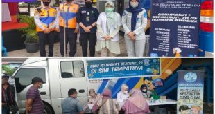 PT Jasa Raharja Cabang Sumsel Berperan Aktif Dalam Mudik Lebaran. Foto : Viralsumsel/Nto