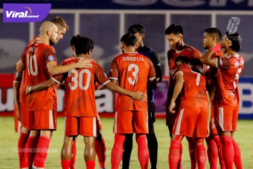 Para penggawa PSM Makassar saat berlaga di Liga 1 musim lalu. Foto : ist