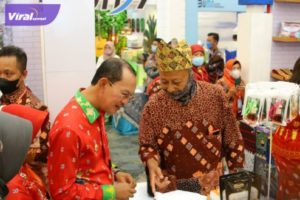 Walikota Palembang, H. Harnojoyo hadir dalam HUT Apeksi ke-22 di Kota Bandar Lampung, Jumat 27 Mei 2022. Foto : viralsumsel.com/nto