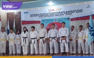 TC INATKF se Sumatera Selatan dipusatkan di SMAN 3 Unggulan Kayuagung pada Rabu, (1/6/2022). Foto : viralsumsel.com/fir