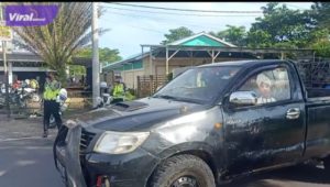 Personil yang diterjunkan Polres OKI dalam Kegiatan Patuh Musi 2022. Foto : viralsumsel.com/fir