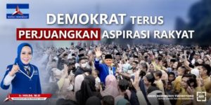 Ilustrasi Bendahara DPD Demokrat Sumsel Ir Holda M.Si. Foto : viralsumsel.com/ion
