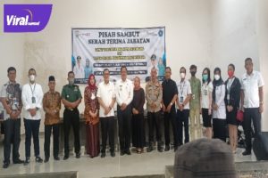Momen Bersama Forkomcam Dan Undangan Sesuai Sertijab Camat Dari Drs. Syahiruligama, MM Kepada Septa Marus Eka Putra, SH., MH. Foto : Viralsumsel