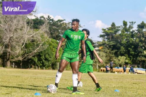 Guy Junior pemain Sriwijaya FC. Foto : ist