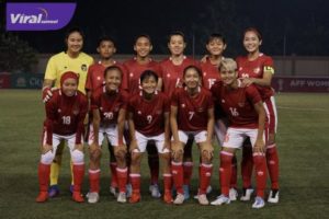 Starting eleven Timnas U-18 Wanita Indonesia proyeksi Piala Wanita AFF U-18 2022. Foto : pssi