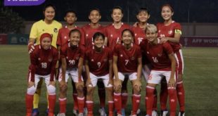 Starting eleven Timnas U-18 Wanita Indonesia proyeksi Piala Wanita AFF U-18 2022. Foto : pssi