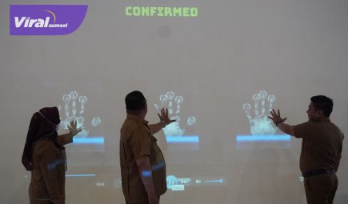 Pemkab OKI saat meluncurkan aplikasi digital kepegawaian SEGMENT, Senin, (1/8/2022). Foto : viralsumsel.com/fir