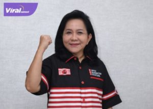 Hj Lucianty Ketua Pimda PKN Provinsi Sumatera Selatan. Foto : viralsumsel.com/ion
