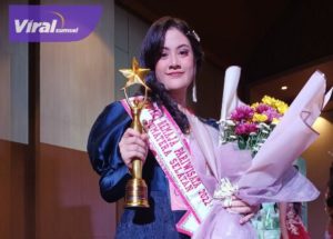 Soraya Angelina meraih runner up Grand Final Pemilihan Puteri Anak dan Puteri Remaja Indonesia Regional Sumsel 2022, Sabtu (13/8/2022) malam. Foto : viralsumsel.com/dev