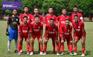 Starting eleven tim Palembang diajang POPDA Sumsel 2022. Foto : viralsumsel.com/ion