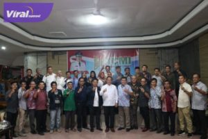 Bupati Lahat Cik Ujang SH saat hadiri silaturahmi Kepengurusan ICMI di Pendopohan Bupati Lahat, Kemarin (25/8/2022). Foto : viralsumsel.com/her
