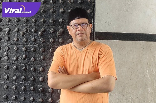 Sejarawan Kota Palembang Kemas Ari Panji. Foto : viralsumsel.com/ril