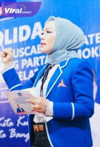 Bendahara DPD Partai Demokrat Sumsel Ir Holda Herman. Foto : viralsumsel.com/ion