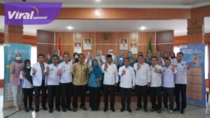 Wakil Bupati Ogan Komering Ilir, H.M. Dja'far Shodiq saat hadiri pelaksaan Audit Kasus Stunting, Rabu (14/9/2022). Foto : viralsumsel.com/fir