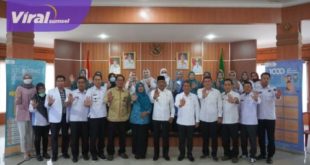 Wakil Bupati Ogan Komering Ilir, H.M. Dja'far Shodiq saat hadiri pelaksaan Audit Kasus Stunting, Rabu (14/9/2022). Foto : viralsumsel.com/fir
