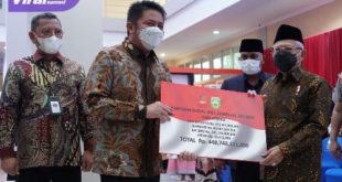 Wakil Presiden Wapres RI KH. Ma’ruf Amin meninjau MPP Dinas Penanaman Modal dan Pelayanan Terpadu Satu Pintu (DPMPTSP) Palembang, Selasa (7/9/2022) siang. Foto : viralsumsel.com/win  