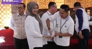 Sekda Kota Palembang, Ratu Dewa saat melaunching aplikasi pelayanan khusus warga Kecamatan Kemuning yakni E-Going, Rabu, 26 Oktober 2022. Foto : viralsumsel.com/nto