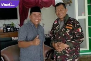 Ketua PW GP Ansor Sumsel Ahmad Zarkasih,SH.I., MM Bersama Kapolres Banyuasin AKBP Imam Safii,SI.K.,M.Si. Foto : Viralsumsel/Nto