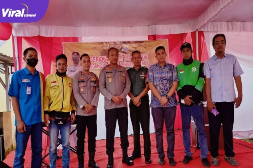 Kapolrestabes Palembang, Kombes Pol Mokhamad Ngajib usai meresmikan program ADUHAI, pada Kamis (20/10/2022) pagi, di Polsek Kertapati Palembang.