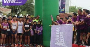 Strat peserta Muba Fun Run 2022. Foto : viralsumsel.com/dev