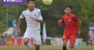 Pertandingan PS Palembang U-20 saat mengalahkan PS Lubuklinggau dengan skor 1-0 di Lapangan Atletik Luar JSC Palembang, Rabu (9/11/2022) sore. Foto : ist