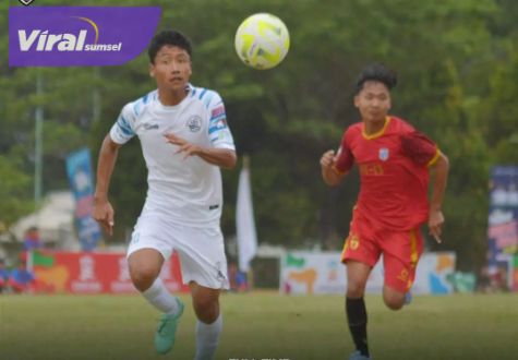 Pertandingan PS Palembang U-20 saat mengalahkan PS Lubuklinggau dengan skor 1-0 di Lapangan Atletik Luar JSC Palembang, Rabu (9/11/2022) sore. Foto : ist