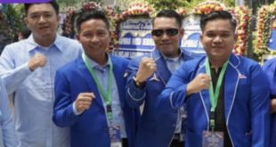 Foto Bersama Ketua DPC, Sekretaris DPC, Direktur Eksekutif Demokrat Banyuasin dan Kepala Bappilu Cab Banyuasin Partai Demokrat. Foto : Viralsumsel/Nto