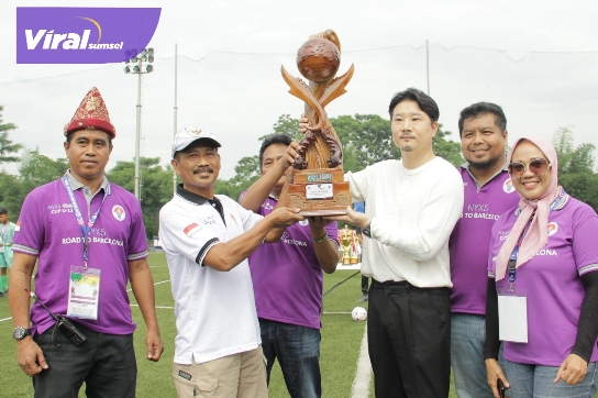 CEO NYXS Tony Kim saat pembukaan seri nasional NYXS BLiSPI Cup 2022 di Lapangan Asiop Sentul Bogor, Kamis (10/11/2022). Foto : ist