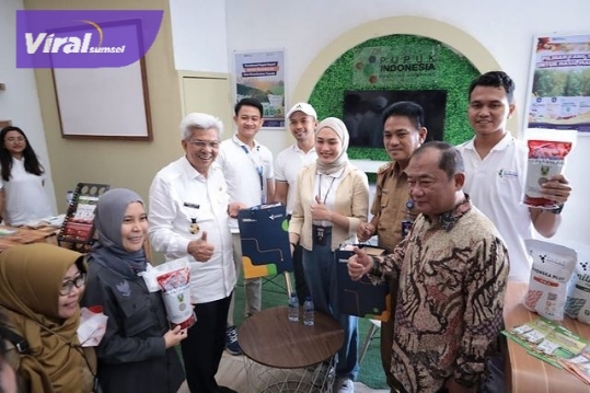 Wakil Gubernur  (Wagub) Sumsel H Mawardi Yahya saat membuka IPOSC dan Expo ke II 2022  di Hotel Aryaduta Palembang, Selasa (29/11/2022). Foto : viralsumsel.com/win