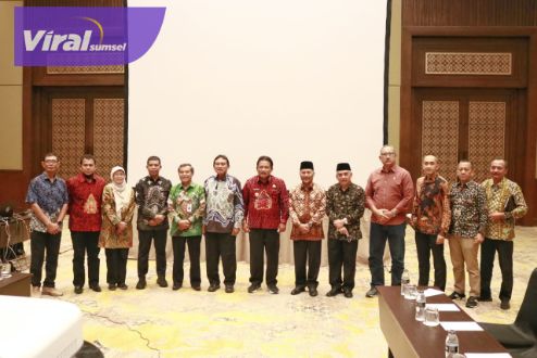 Pj Bupati H. Apriyadi Mahmud usai Rapat Koordinasi Lintas Sektor Dalam Rangka Ranperkada Tentang RDTR Kawasan Perkotaan Bayung Lencir Kabupaten Musi Banyuasin dan Ranperkada Tentang RDTR Kawasan Perkotaan Babat Toman Kabupaten Musi Banyuasin di Jakarta, Kamis (24/11/2022). Foto : viralsumsel.com/dev