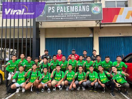 Skuat PS Palembang U-15 bakal mengikuti Piala Soeratin U-15 Zona Sumsel 2022. Foto : viralsumsel.com/ril