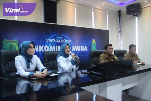 TKK Dinkominfo Kabupaten Muba Sosialisasi BPJS Ketenagakerjaan bertempat di Virtual Room Dinkominfo Muba (16/1/2023). Foto : viralsumsel.com/dev