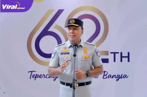 Rivan Purwanto Direktur Utama PT Jasa Raharja. Foto : Viralsumsel