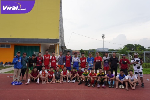 Skuat Palembang Sportivo U-17 Seusai Jalani Laga Ujicoba Dengan David FC U-17. Foto : Viralsumsel/Nto
