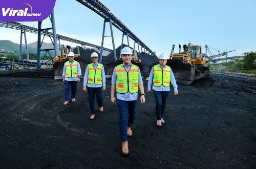 Aktivitas perusahan saat melakukan kerja di lapangan. Foto : Viralsumsel