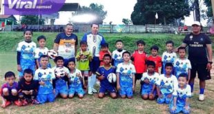 Wako Prabumulih, Ir H Ridho Yahya MM bersama All Stars Prabumulih Prima Tour sepakbola menyambangi Persetapo FC di Kecamatan Alang Alang Lebar, Kota Palembang, Sabtu, 11 Februari 2023. Foto : viralsumsel.com/mal