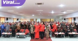 Walikota Prabumulih Ir. H. Ridho Yahya MM, saat menghadiri kuliah umum di Universitas Kader Bangsa (UKB), Sabtu (11/2/2023). Foto : viralsumsel.com/mal