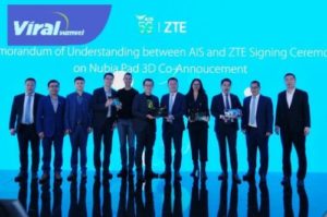 ZTE Corporation (0763.HK / 000063.SZ), meluncurkan tablet 3D•AI pertama di dunia - nubia Pad 3D di Mobile World Congress 2023. Foto : ist