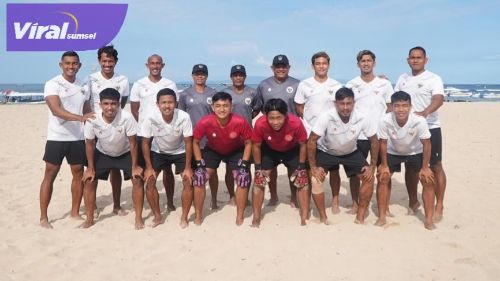 Tim Nasional (Timnas) sepak bola pantai Indonesia boyong 12 pemain untuk Piala AFC. Foto : pssi