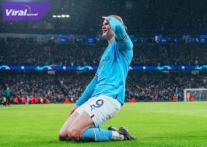 Penyerang Manchester City, Erling Haaland cetak lima gol. Foto : igmancity