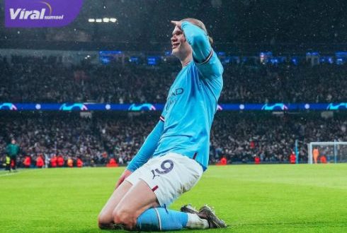 Penyerang Manchester City, Erling Haaland cetak lima gol. Foto : igmancity