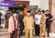 Pj Bupati Muba Apriyadi damping Fungsional Perencanaan Ahli Madya Bappeda Pemprov Sumsel, Sri Hidayanti SE MSi saat Pembukaan MUSRENBANG RKPD, Senin (27/3/2023). Foto : viralsumsel.com/dev