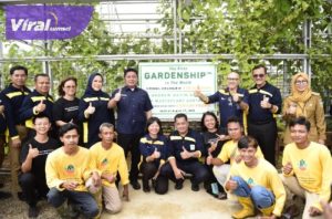 Gubernur Sumsel H Herman Deru saat menghadiri Peringatan HPSNTingkat Provinsi Sumsel, di Kebun Buddhi Desa Talang Buluh, Selasa (28/2/2023). Foto : viralsumsel.com/win