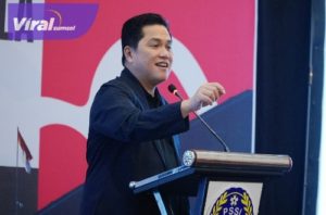 Ketua Umum PSSI Erick Thohir. Foto : pssi