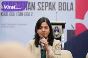 Wakil Ketua Umum PSSI, Ratu Tisha. Foto : pssi