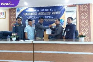 Suasana pembacaan berita acara Musda I DPD PJS Sumsel, 17-18 Maret 2023 lalu. Foto : PJS