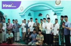 Sekretaris Daerah Prabumulih Elman, ST, MM. Safari Safari Ramadan di Masjid Al – Ikhlas, Selasa (28/03/2023). Foto : viralsumsel.com/mal