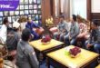 Pengurus DPC PJS Waykanan saat melakukan audiance dengan Bupati Waykanan, Foto : Viralsumsel